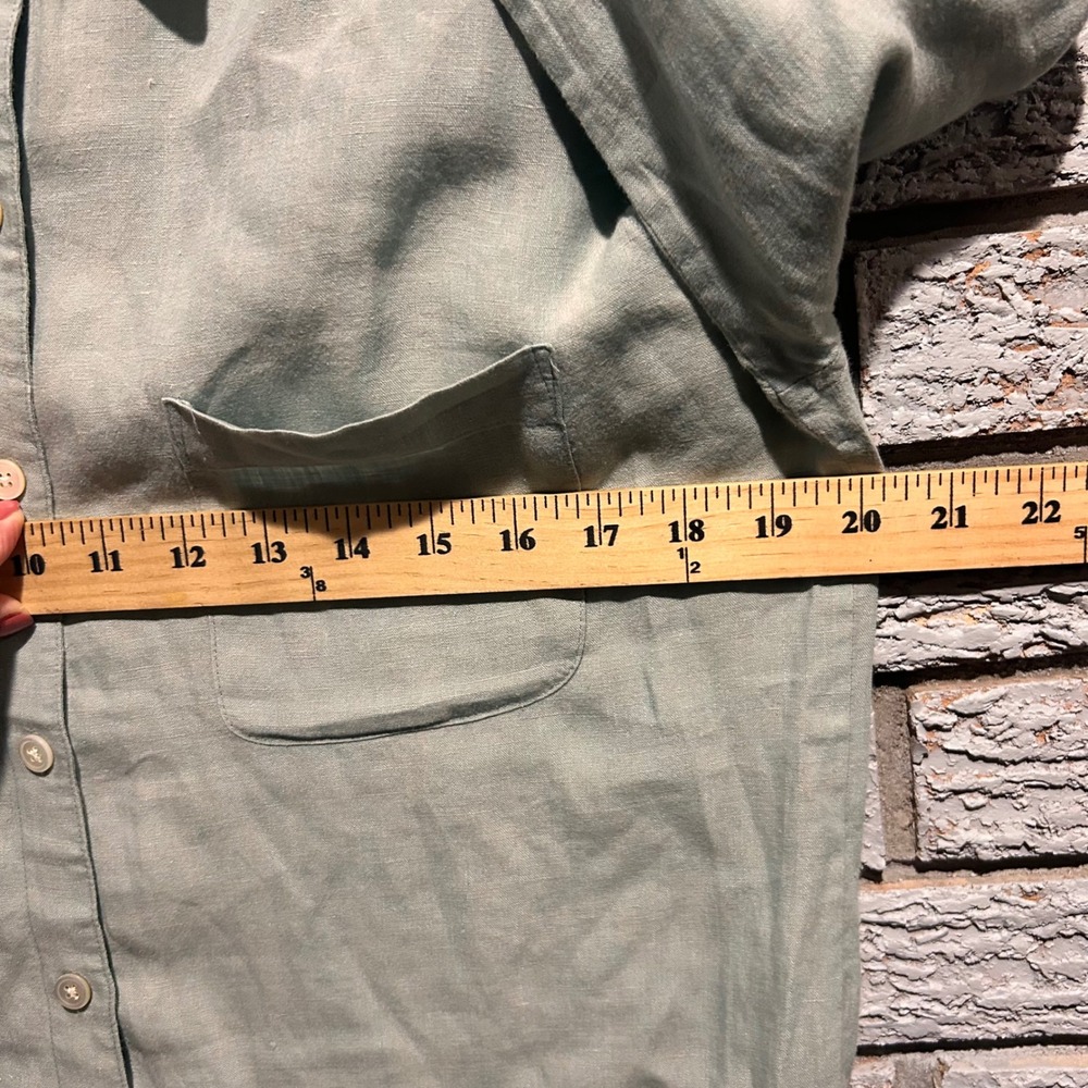 Peter Millar Ohio State Buckeyes White Button Down Shirt Women XL Stretch Cotton
